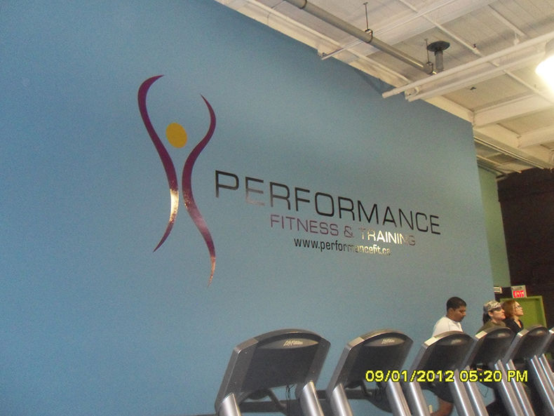 Performance Fitness Wall Decal